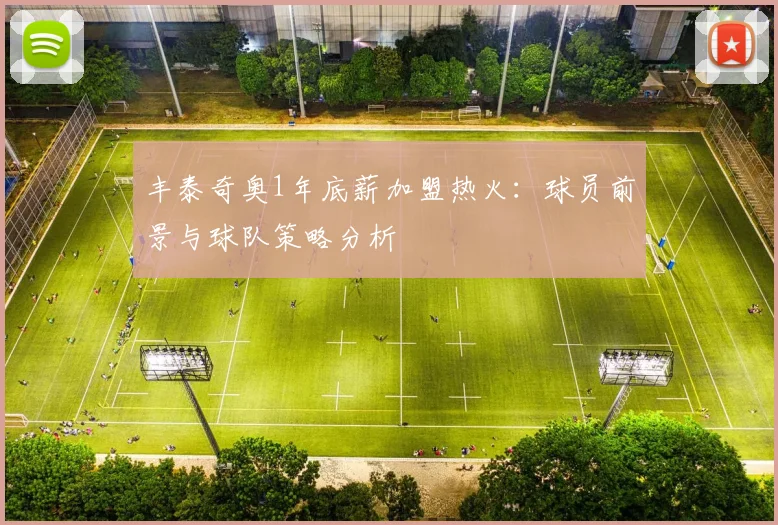 丰泰奇奥1年底薪加盟热火：球员前景与球队策略分析